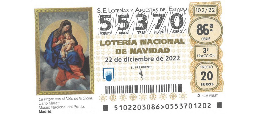 Imagen Venta Lotería Navidad 2022
S.D.R ARENAS