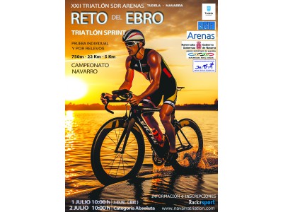 XII TRIATLÓN S.D.R ARENASRETO del EBRO 2023